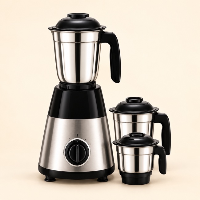 Free mixer grinder with jars